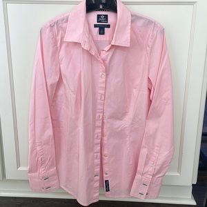 Tommy Hilfiger ladies Oxford pink stretch cotton Medium